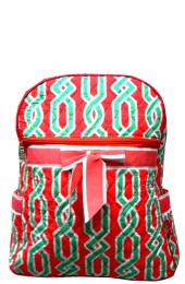 Quilted Backpack-GUA2828/CORAL